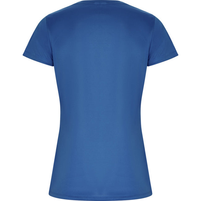 Royal Blue - Back - Roly Womens-Ladies Imola Sports T-Shirt