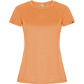 Fluorescent Orange - Front - Roly Womens-Ladies Imola Sports T-Shirt