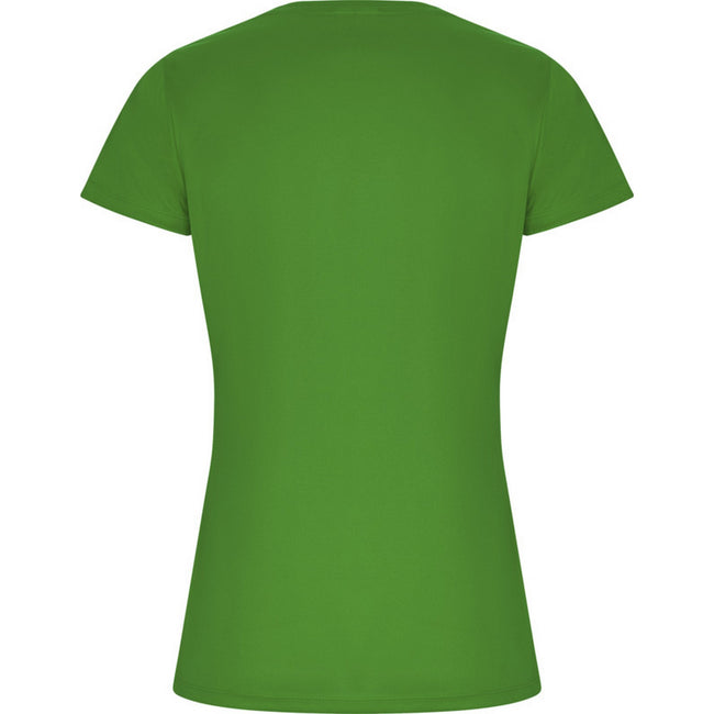 Fern Green - Back - Roly Womens-Ladies Imola Sports T-Shirt