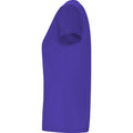 Mauve - Side - Roly Womens-Ladies Imola Sports T-Shirt