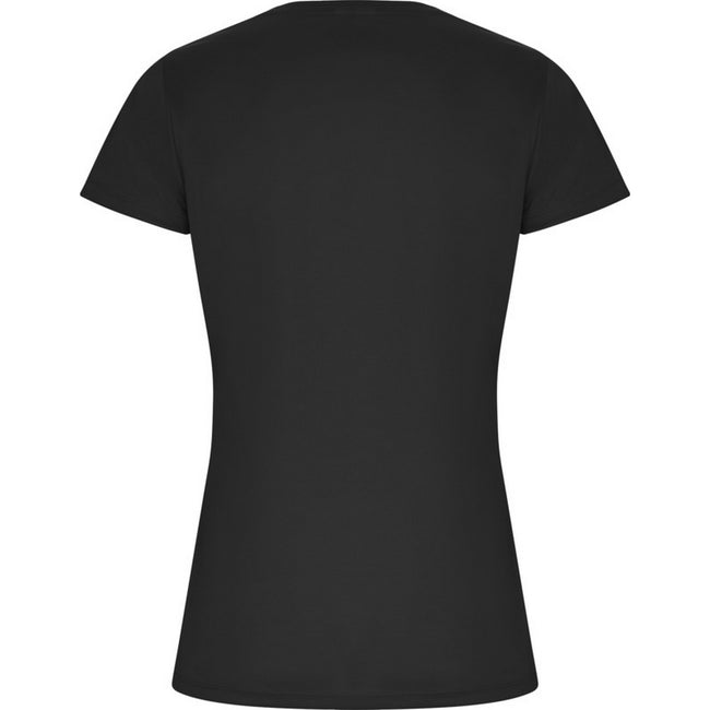 Dark Lead - Back - Roly Womens-Ladies Imola Sports T-Shirt