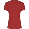 Red - Back - Roly Womens-Ladies Golden T-Shirt