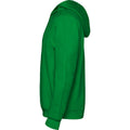 Kelly Green-White - Lifestyle - Roly Childrens-Kids Urban Drawstring Hoodie