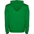 Kelly Green-White - Back - Roly Childrens-Kids Urban Drawstring Hoodie