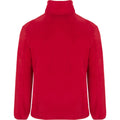 Red - Back - Roly Childrens-Kids Artic Full Zip Fleece Jacket