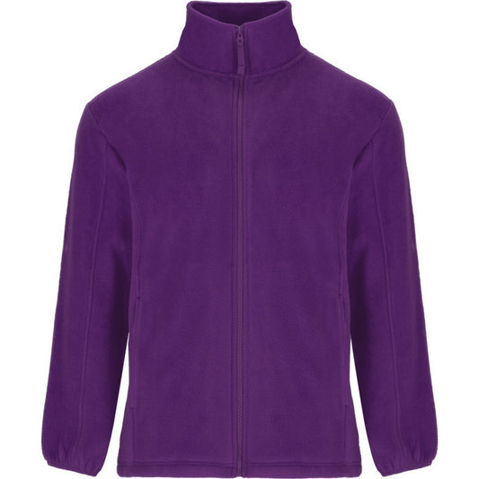 Purple - Front - Roly Childrens-Kids Artic Full Zip Fleece Jacket