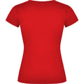 Red - Back - Roly Womens-Ladies Victoria T-Shirt