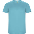 Turquoise - Front - Roly Mens Imola Short-Sleeved Sports T-Shirt