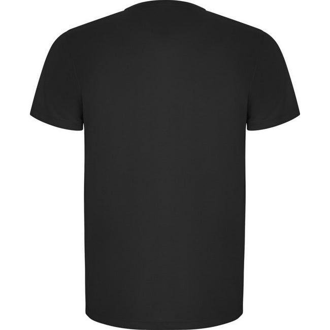 Dark Lead - Back - Roly Mens Imola Short-Sleeved Sports T-Shirt