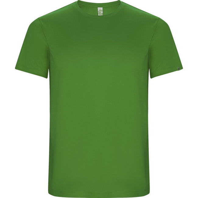 Fern Green - Front - Roly Mens Imola Short-Sleeved Sports T-Shirt