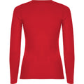 Red - Back - Roly Womens-Ladies Extreme Long-Sleeved T-Shirt