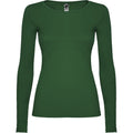 Bottle Green - Front - Roly Womens-Ladies Extreme Long-Sleeved T-Shirt
