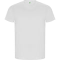 White - Front - Roly Mens Golden Plain Short-Sleeved T-Shirt