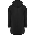 Solid Black - Back - Roly Mens Sitka Waterproof Raincoat