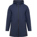 Navy Blue - Front - Roly Mens Sitka Waterproof Raincoat