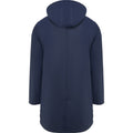 Navy Blue - Back - Roly Mens Sitka Waterproof Raincoat