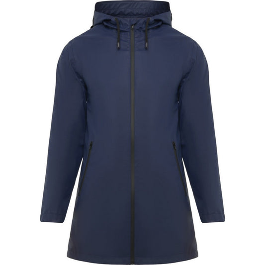 Navy Blue - Front - Roly Womens-Ladies Sitka Waterproof Raincoat
