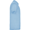 Sky Blue - Side - Roly Childrens-Kids Monzha Polo Shirt