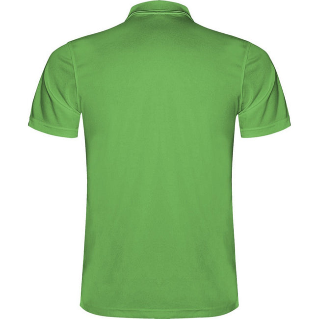 Fern Green - Back - Roly Childrens-Kids Monzha Polo Shirt