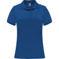 Royal Blue - Front - Roly Womens-Ladies Monzha Short-Sleeved Sports Polo Shirt