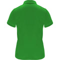 Fern Green - Back - Roly Womens-Ladies Monzha Short-Sleeved Sports Polo Shirt