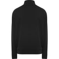 Solid Black - Back - Roly Unisex Adult Ulan Full Zip Sweatshirt