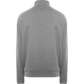Grey Marl - Back - Roly Unisex Adult Ulan Full Zip Sweatshirt