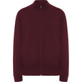 Garnet - Front - Roly Unisex Adult Ulan Full Zip Sweatshirt