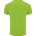 Lime Green - Back - Roly Childrens-Kids Bahrain Sports T-Shirt