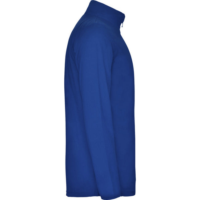 Royal Blue - Side - Roly Mens Himalaya Quarter Zip Fleece Jacket