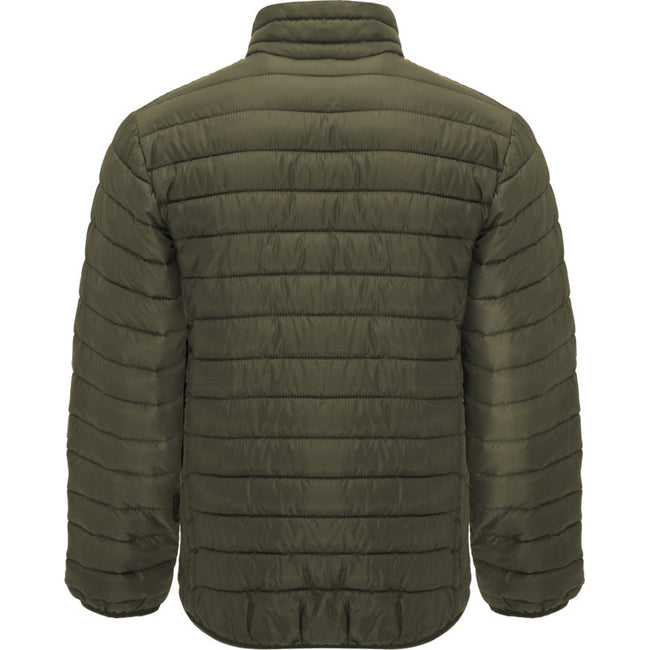 Military Green - Back - Roly Mens Finland Insulated Jacket