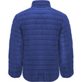 Electric Blue - Back - Roly Mens Finland Insulated Jacket