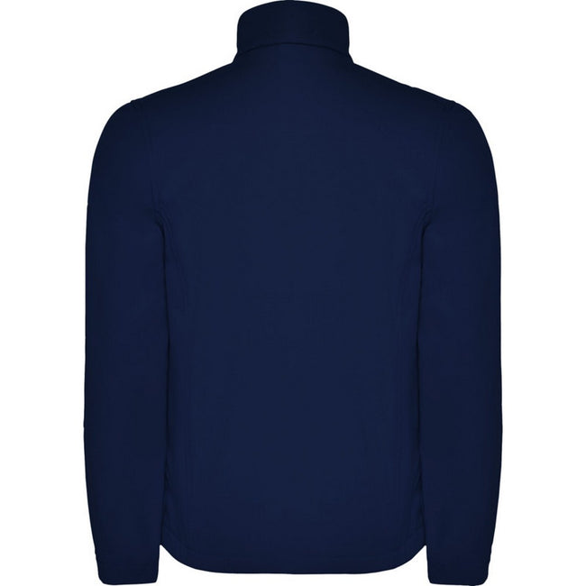 Navy Blue - Back - Roly Childrens-Kids Antartida Soft Shell Jacket
