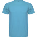 Turquoise - Front - Roly Childrens-Kids Montecarlo Sports T-Shirt