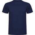 Navy Blue - Front - Roly Childrens-Kids Montecarlo Sports T-Shirt