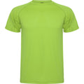 Lime Green - Front - Roly Childrens-Kids Montecarlo Sports T-Shirt