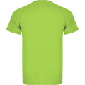 Lime Green - Back - Roly Childrens-Kids Montecarlo Sports T-Shirt