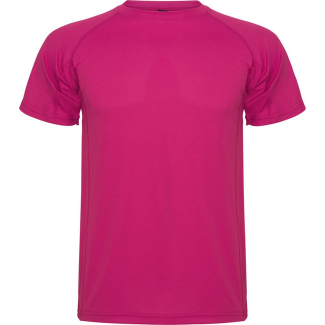 Rosette - Front - Roly Childrens-Kids Montecarlo Sports T-Shirt