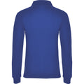 Royal Blue - Back - Roly Womens-Ladies Estrella Long-Sleeved Polo Shirt