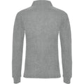 Grey Marl - Back - Roly Womens-Ladies Estrella Long-Sleeved Polo Shirt