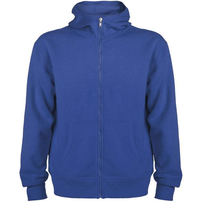 Royal Blue - Front - Roly Unisex Adult Montblanc Full Zip Hoodie