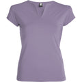 Lavender - Front - Roly Womens-Ladies Belice T-Shirt