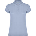Zen Blue - Front - Roly Womens-Ladies Star Polo Shirt