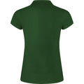 Bottle Green - Back - Roly Womens-Ladies Star Polo Shirt