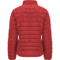 Red - Back - Roly Womens-Ladies Finland Insulated Jacket
