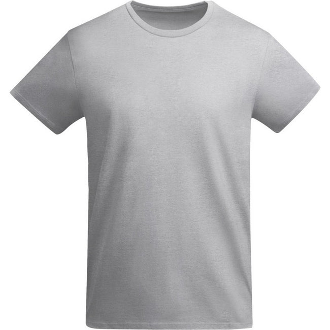 Grey Marl - Front - Roly Childrens-Kids Breda T-Shirt