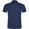 Navy Blue - Back - Roly Mens Monzha Short-Sleeved Polo Shirt