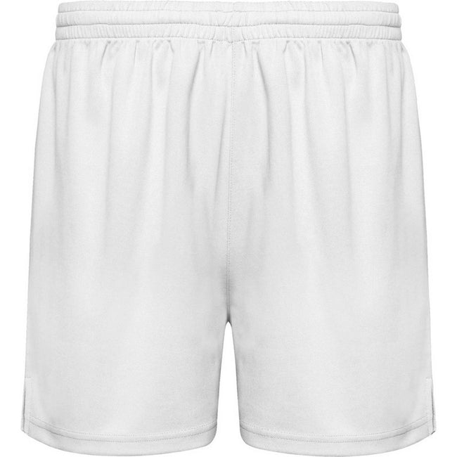 White - Front - Roly Unisex Adult Player Sports Shorts