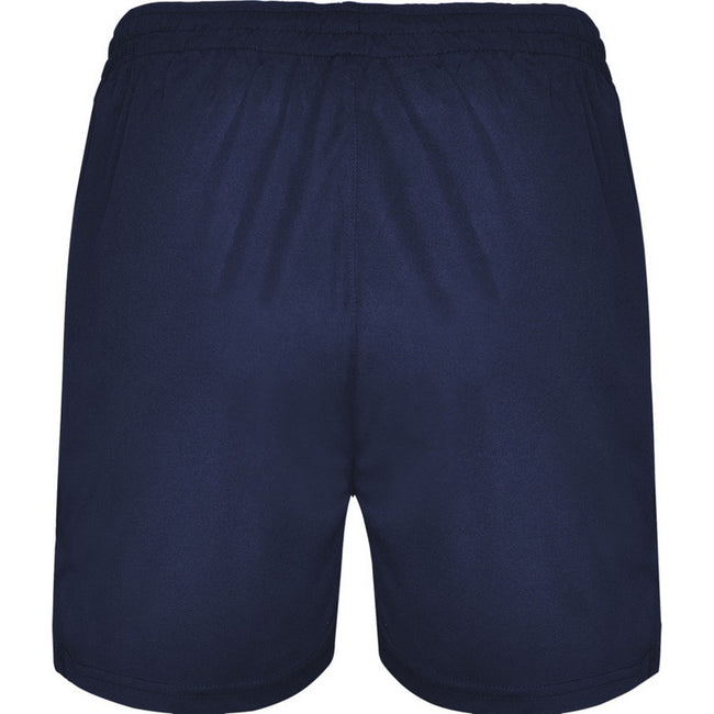 Navy Blue - Back - Roly Unisex Adult Player Sports Shorts