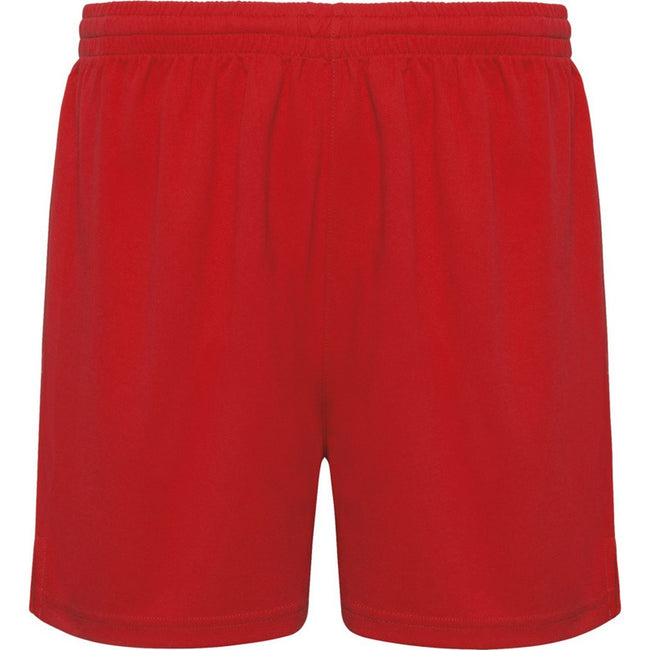 Red - Front - Roly Unisex Adult Player Sports Shorts